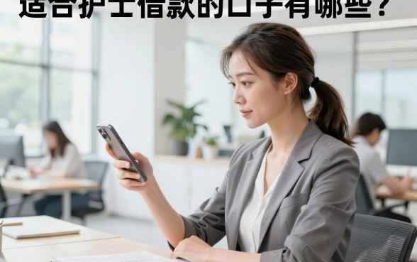 适合护士借款的口子有哪些?护士办理贷款哪个平台容易通过