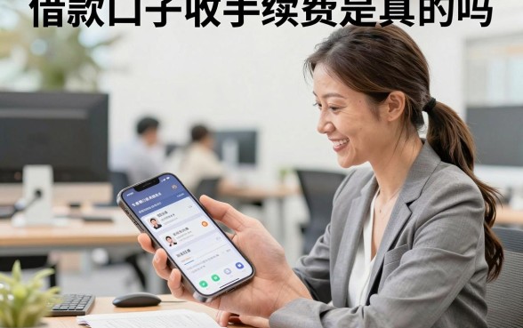 借款口子收手续费是真的吗，借款平台收手续费是不是骗局