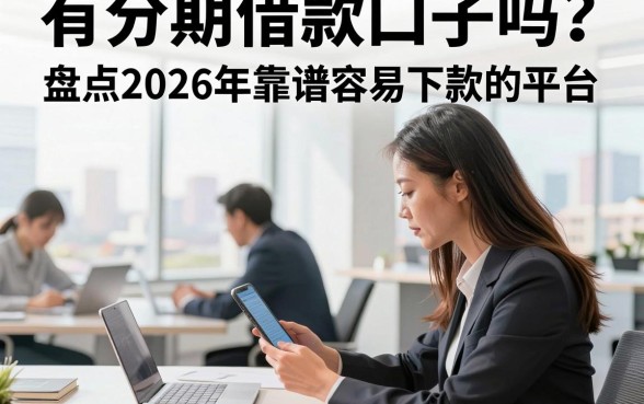 有分期借款口子吗?盘点2026年靠谱容易下款的平台