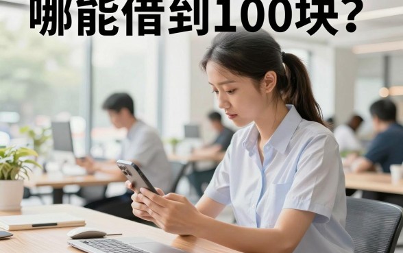 哪能借到100块？哪里可以快速借到100块钱