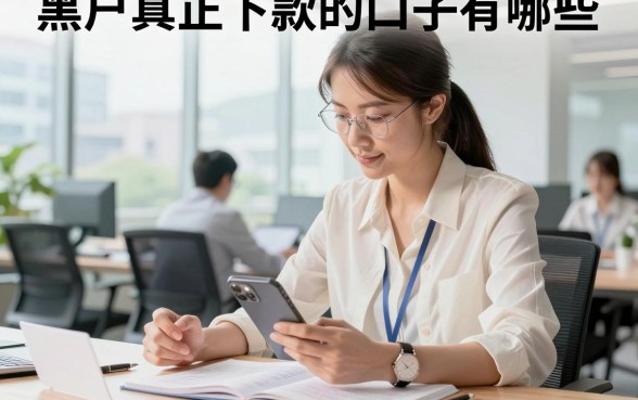 黑户真正下款的口子有哪些，黑户贷款哪个平台容易通过
