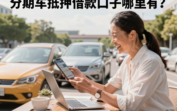 分期车抵押借款口子哪里有？汽车抵押贷款哪个平台好下款
