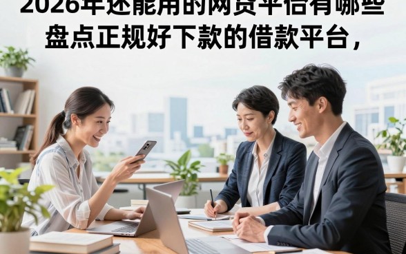 2026年还能用的网贷平台有哪些,盘点正规好下款的借款平台