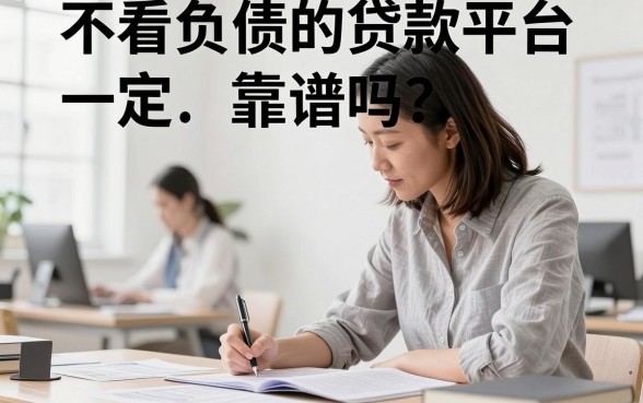 不看负债的贷款平台一定靠谱吗?有哪些不看负债容易下款的口子