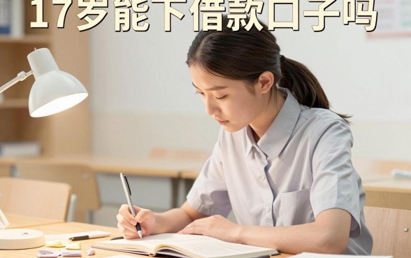 17岁能下借款口子吗，未成年人哪里可以借到钱