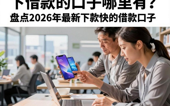 下借款的口子哪里有?盘点2026年最新下款快的借款口子