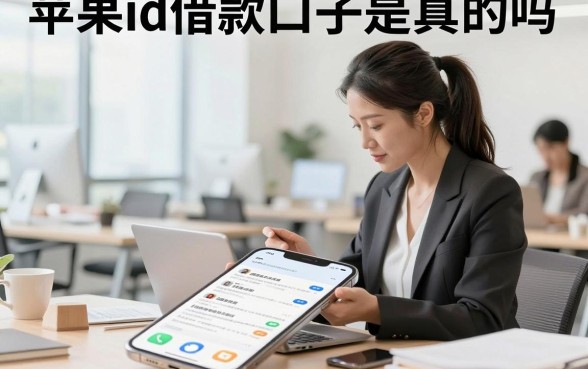 苹果id借款口子是真的吗，苹果id可以借钱吗哪里有
