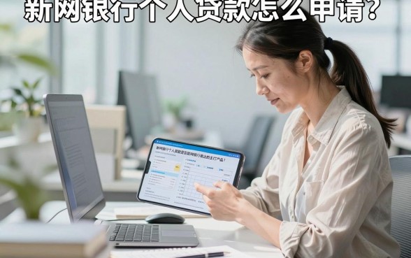 新网银行个人贷款怎么申请？正规吗利息多少