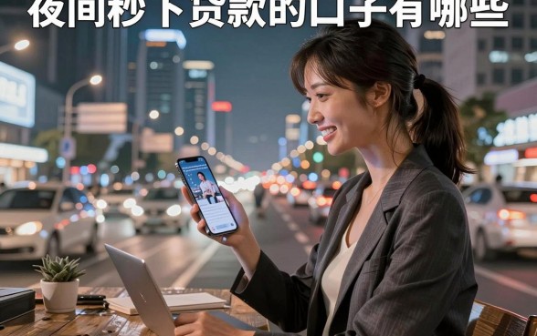 夜间秒下贷款的口子有哪些,盘点十个靠谱容易通过的平台
