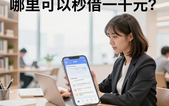 哪里可以秒借一千元？正规小额贷款平台推荐