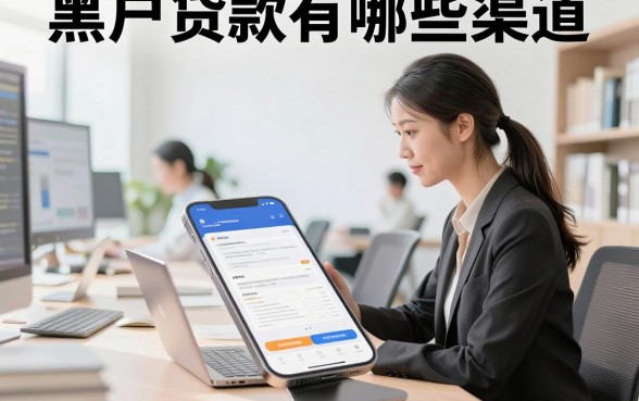黑户贷款有哪些渠道，征信黑户哪里能贷到款