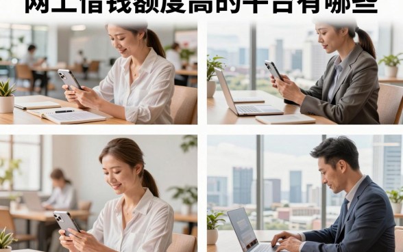 网上借钱额度高的平台有哪些,哪里能借到高额度贷款?