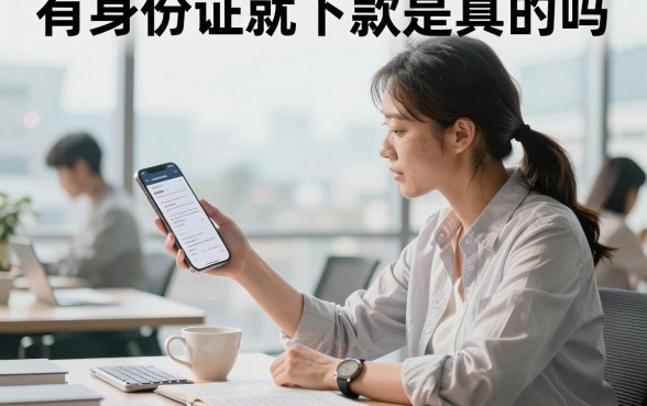 有身份证就下款是真的吗,有身份证就能贷款的口子有哪些
