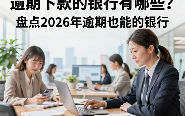 逾期下款的银行有哪些?盘点2026年逾期也能下款的银行