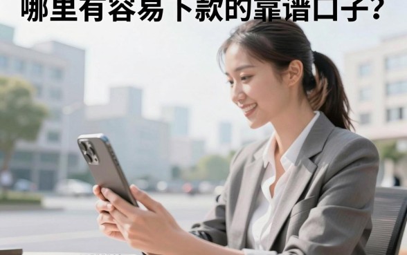 哪里有容易下款的靠谱口子?分享几个真正容易下款的靠谱口子
