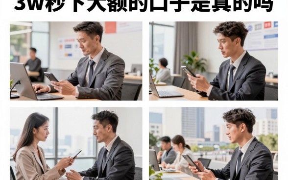 3w秒下大额的口子是真的吗，哪里有正规秒下款平台