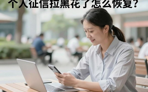 个人征信拉黑花了怎么恢复？黑名单多久能自动消除