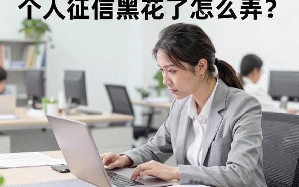 个人征信黑花了怎么弄?征信黑名单如何快速恢复