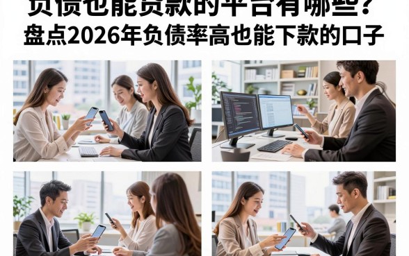 负债也能贷款的平台有哪些？盘点2026年负债率高也能下款的口子