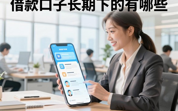 借款口子长期下的有哪些,长期正规的借款平台推荐