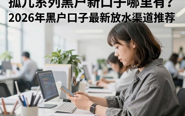 孤儿系列黑户新口子哪里有？2026年黑户口子最新放水渠道推荐