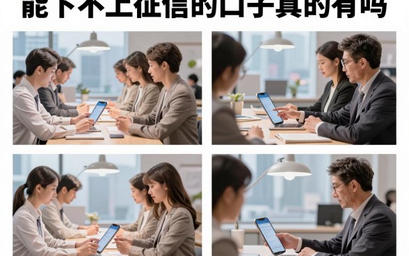 能下不上征信的口子真的有吗,盘点2026年无视征信必下的贷款平台