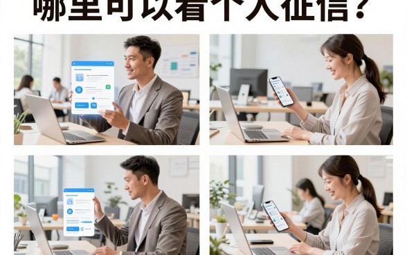 哪里可以看个人征信?个人征信查询入口官网