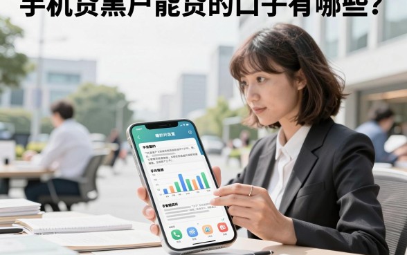 手机贷黑户能贷的口子有哪些?黑户哪里可以贷款急用