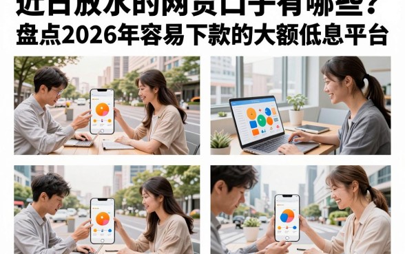 近日放水的网贷口子有哪些?盘点2026年容易下款的大额低息平台