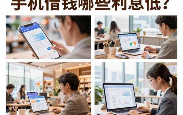 手机借钱哪些利息低？正规低息贷款平台推荐