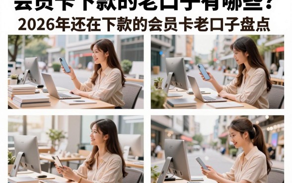 会员卡下款的老口子有哪些?2026年还在下款的会员卡老口子盘点
