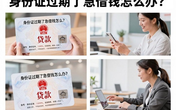 身份证过期了急借钱怎么办?哪里可以快速借到钱?