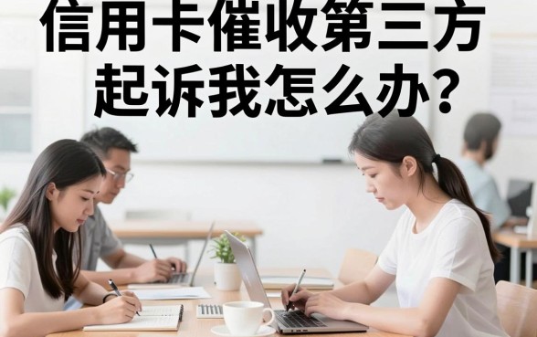 信用卡催收第三方起诉我怎么办？被起诉后如何应对处理？