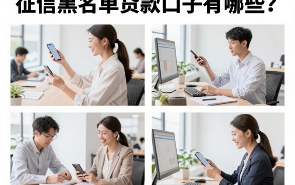 征信黑名单贷款口子有哪些？黑户哪里能借到钱？