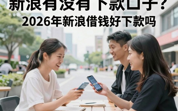 新浪有没有下款口子？2026年新浪借钱好下款吗