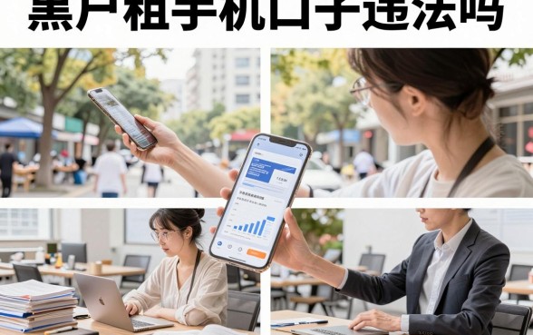 黑户租手机口子违法吗,揭秘黑户租手机的法律风险与后果