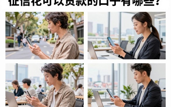 征信花可以贷款的口子有哪些？征信花哪里还能下款