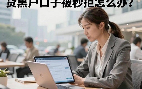 贷黑户口子被秒拒怎么办?哪里有黑户必下的贷款口子