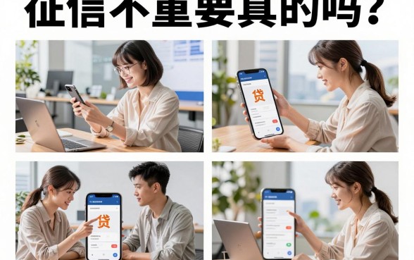征信不重要真的吗?征信花了哪里可以借钱急用