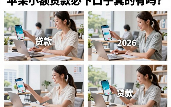 苹果小额贷款必下口子真的有吗？盘点2026年最容易通过的网贷平台