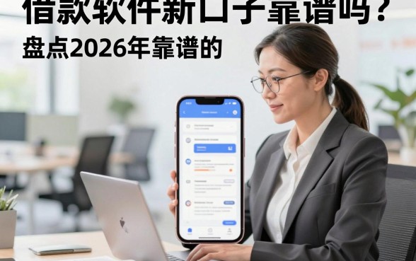 借款软件新口子靠谱吗?盘点2026年靠谱的借款平台推荐