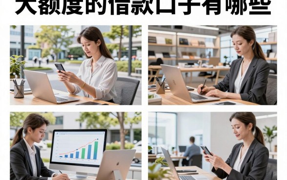 大额度的借款口子有哪些,2026年正规大额贷款平台推荐