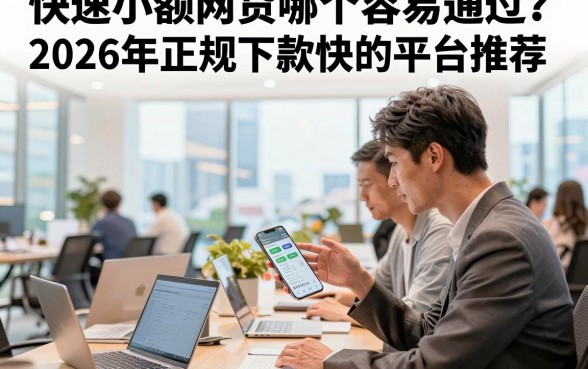 快速小额网贷哪个容易通过?2026年正规下款快的平台推荐