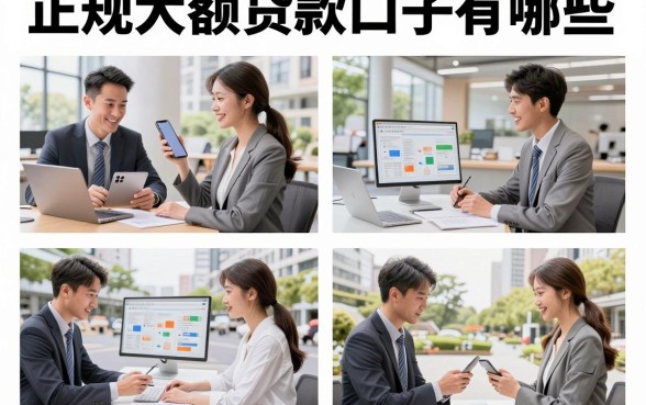 正规大额贷款口子有哪些，2026年靠谱的大额贷款平台推荐