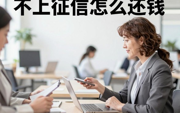 不上征信怎么还钱？不查征信的贷款如何安全还款？