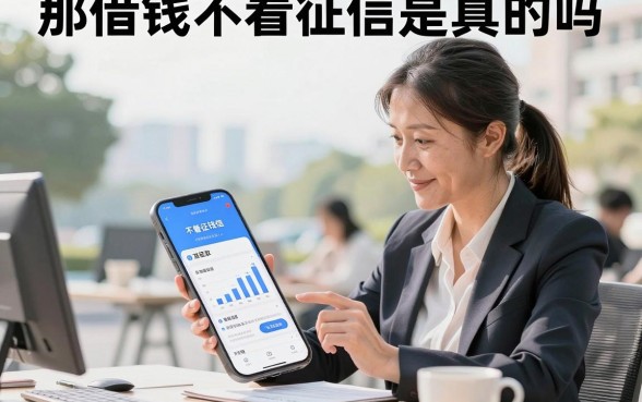 那借钱不看征信是真的吗,哪里可以借钱不看征信和负债
