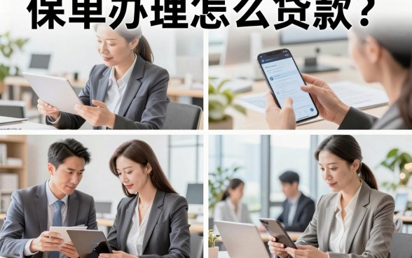 保单办理怎么贷款?保单贷款流程及条件详解