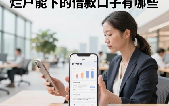 烂户能下的借款口子有哪些，征信烂户哪里能借到钱