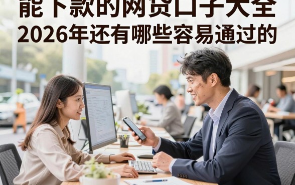 能下款的网贷口子大全,2026年还有哪些容易通过的?