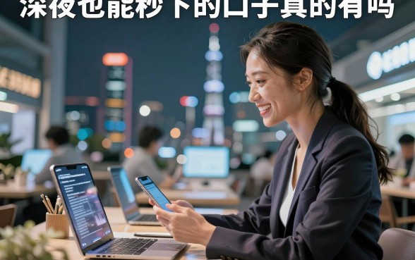 深夜也能秒下的口子真的有吗,盘点深夜秒下款的正规平台